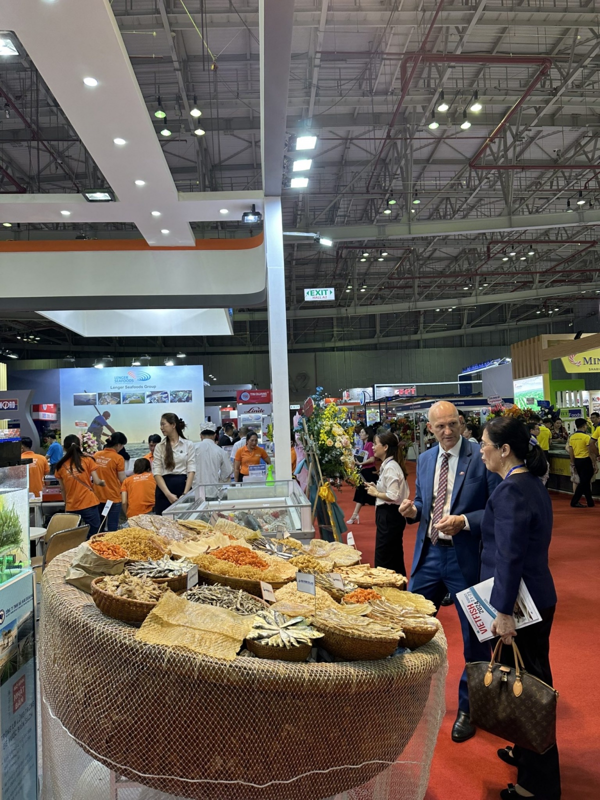 Seafood products promoted at International fisheries expo in HCM City